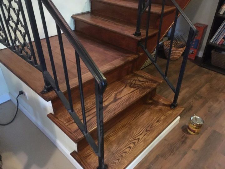 refinando nossas escadas de carpete