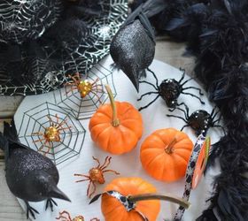 create a bewitching halloween table centerpiece with a witch hat