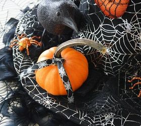 create a bewitching halloween table centerpiece with a witch hat