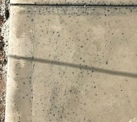 Black spots in concrete Hometalk