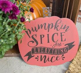 pumpkin spice everything nice sign