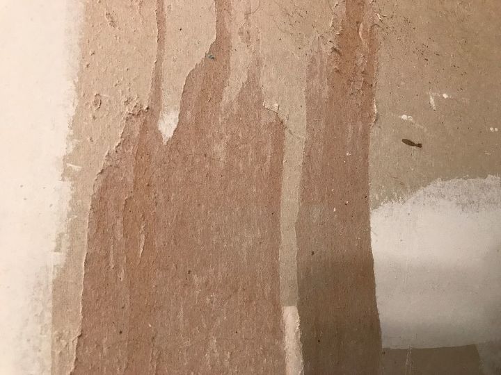 q how to remove wallpaper directly applied to the sheet rock