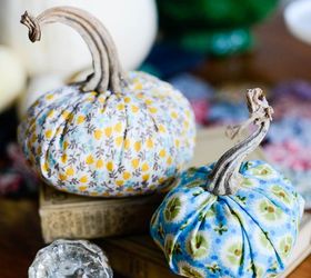 How to Make Fabric Pumpkins