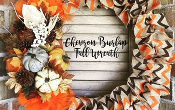  Coroa de serapilheira de outono Chevron