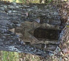 gnome home tree stump oak tree fairy door part 2