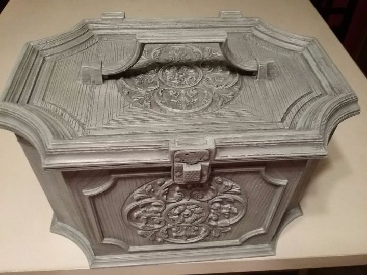 painted sewing box, I love how it turned out