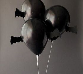Halloween Bat Balloons