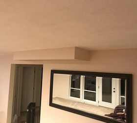 Crown Molding Around Ceiling Duct Box Hometalk