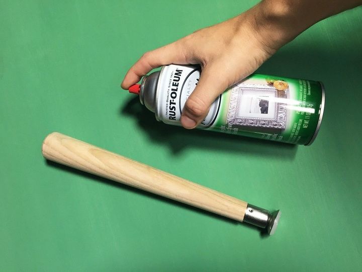 3 cool diy step by step stools you ll want in your home, Step 1 Spray paint table legs