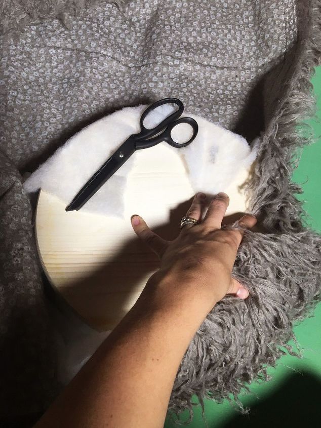3 cool diy step by step stools you ll want in your home, Step 6 Add the fur