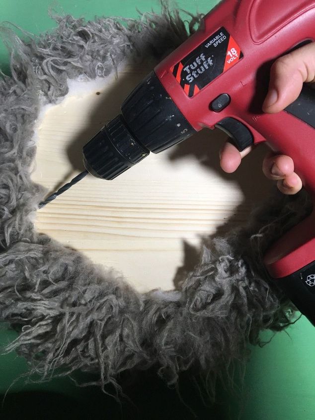 3 cool diy step by step stools you ll want in your home, Step 9 Drill holes for the legs