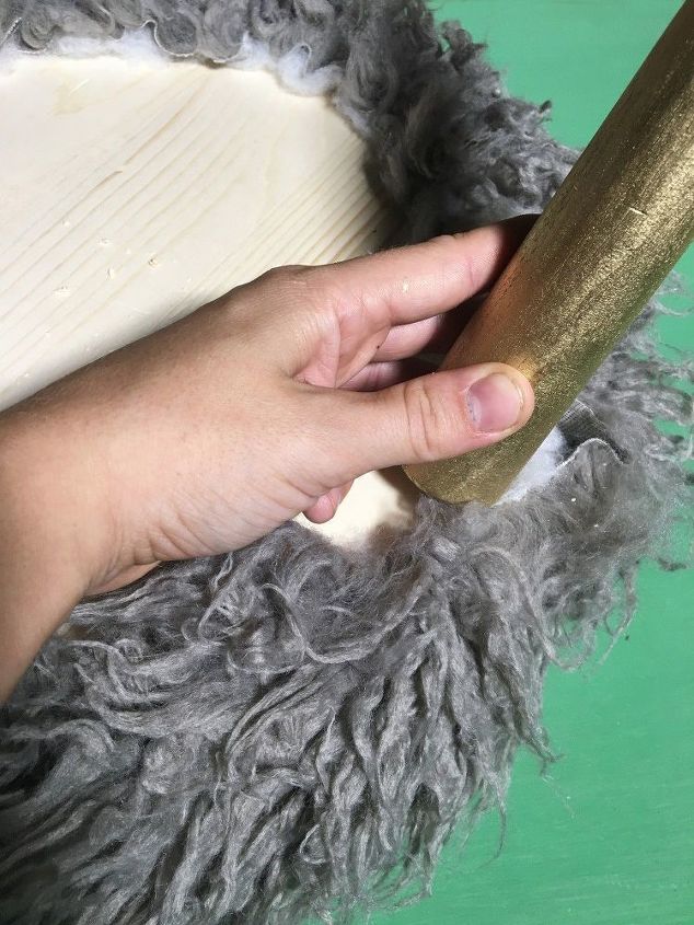 3 cool diy step by step stools you ll want in your home, Step 10 Screw in the legs