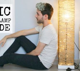DIY EPIC YARN LAMP SHADE + IKEA RENOVATION |DanDIY