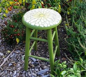 3 cool diy step by step stools you ll want in your home, Step 9 Place your stool in your garden