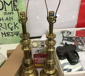 Spray Paint Your Lamps, Bro. - A Beachy Lamp Upcycle