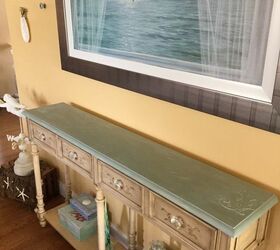 the makeover of two tables