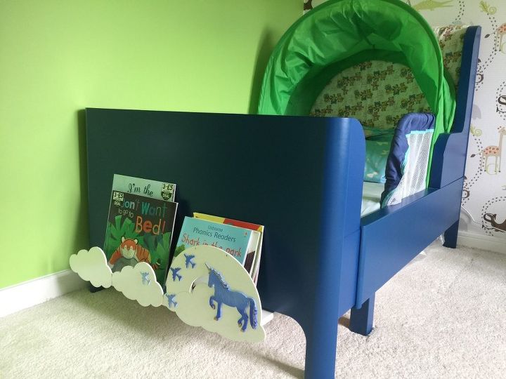 prateleira de cama infantil fairyland, Estante infantil com livro