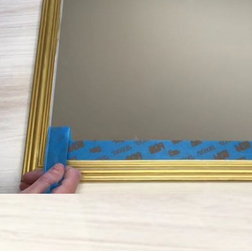 espejo espejo en la pared quin es la ms bella de todas, Espejo calado con Washi Tape por 5