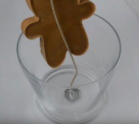 diy gingerbread candle cheap easy gift idea