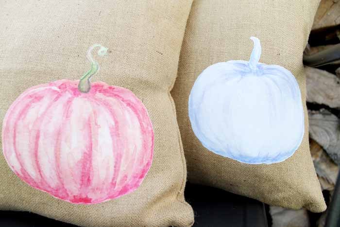 pumpkin pillow make your own in minutes
