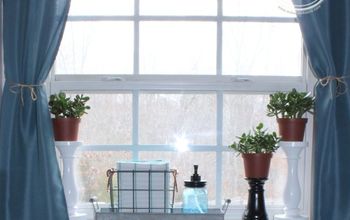 A New Twist On Bay Window Curtains Hometalk