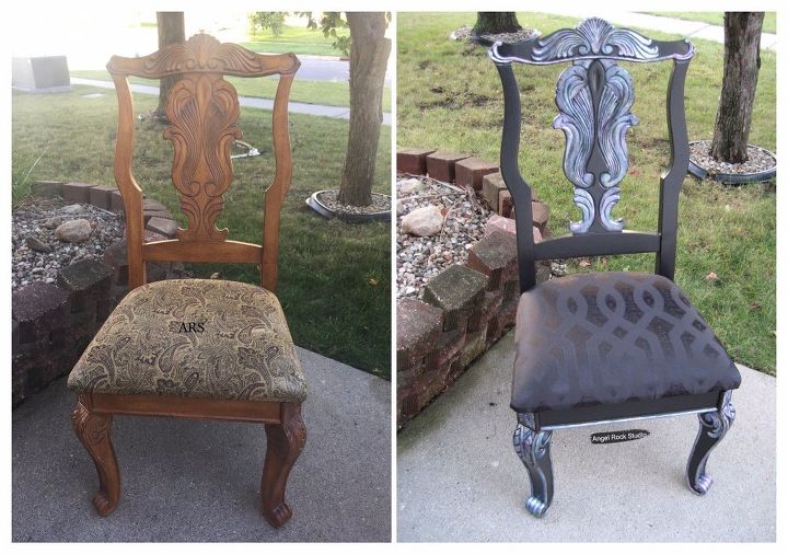 rhiannon an abalone inspired chair makeover