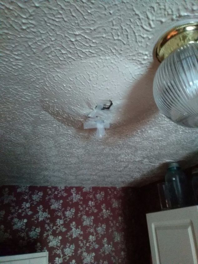 q cheap and easy ideas needed to repair ceiling from a leak