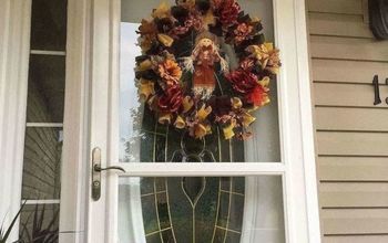 Burlap Fall/Autumn/Halloween Wreath