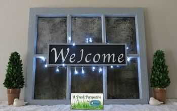 Transform an Old Discarded Window!