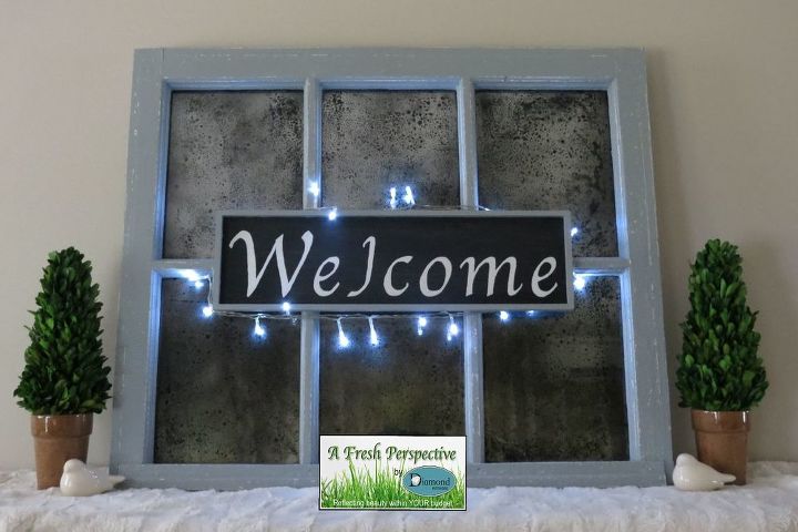 transform an old discarded window