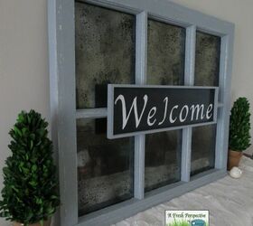 transform an old discarded window