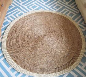 s 10 quick and easy rug ideas to brighten up your space, All you need is glue and jute