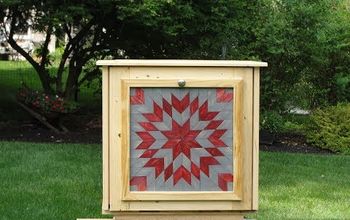 Make a Tilt Out Trash Bin Out of Pallets