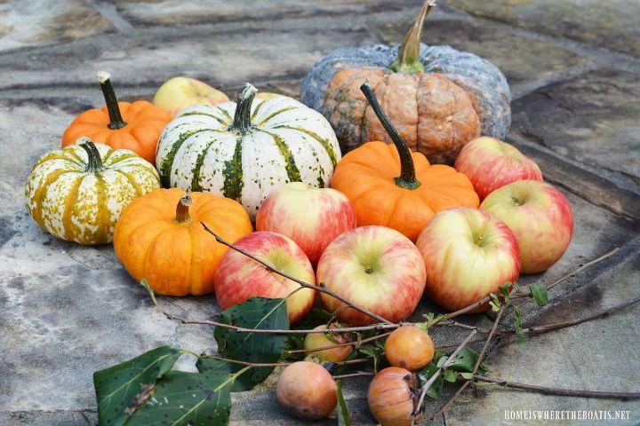 easy diy fall harvest arrangement