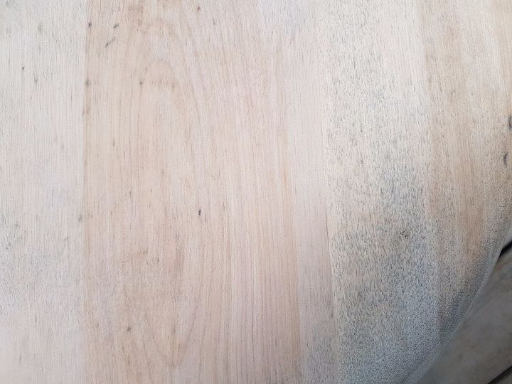 q how to remove mildew spots from an old piano stool