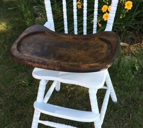 shabby to chic highchair