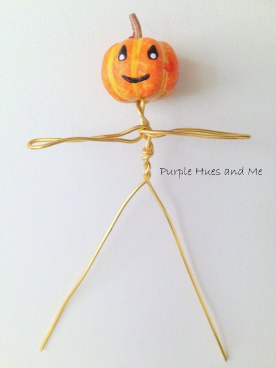 pumpkin head wire dolls diy