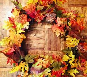 diy dollar store fall wreath tutorial