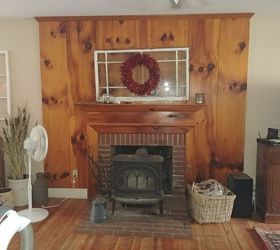 q help desperate to change my fireplace area