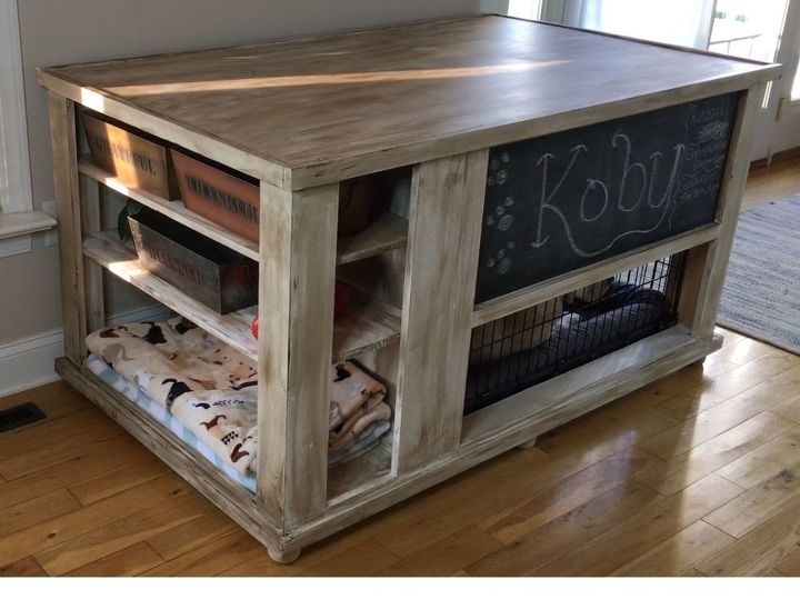Beautiful view of Transform Dog Crate Into Storage