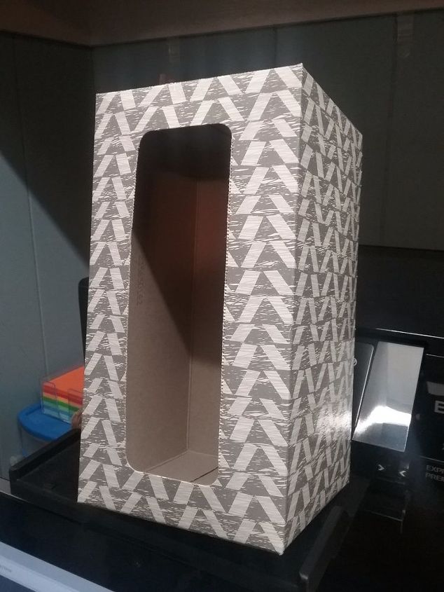tissue box challenge spooky lantern