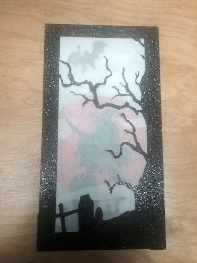 tissue box challenge spooky lantern