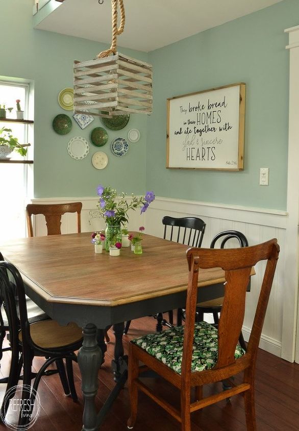 Refinished Dining Table For Under 50 Hometalk Refinished Dining Table For Under 50
