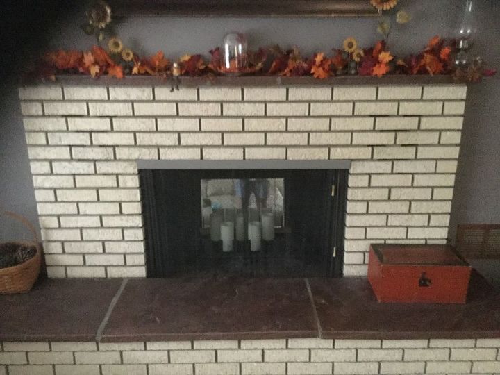 q what can i do to update this fireplace