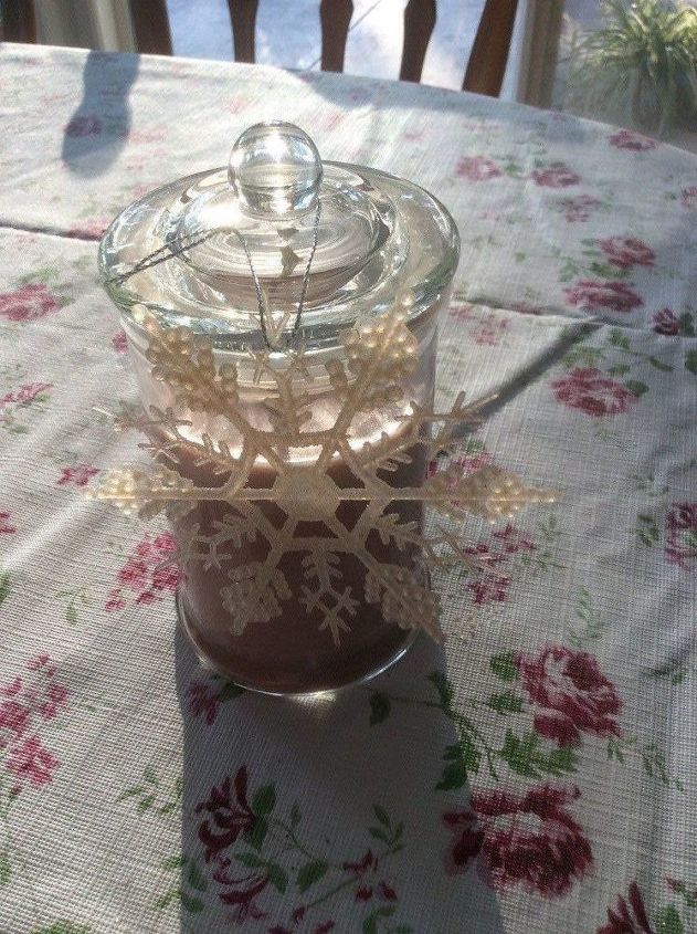 home made autumn spice soy candle