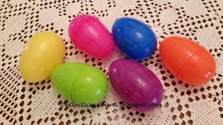 pueden los huevos de pascua de plastico convertirse en decoracion otonal mira lo