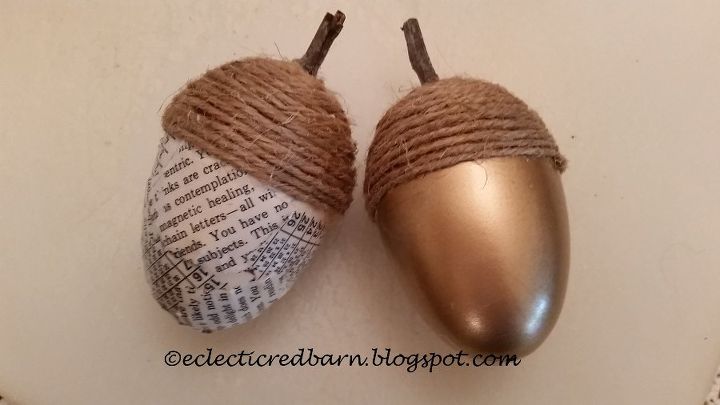can plastic easter eggs become fall decor see what i did