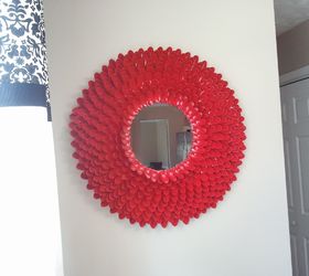 mirror mirror on the wall who is the fairest one of all, Make Your Own DIY Plastic Spoon Mirror
