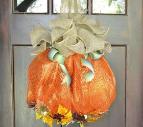 diy pumpkin wreath