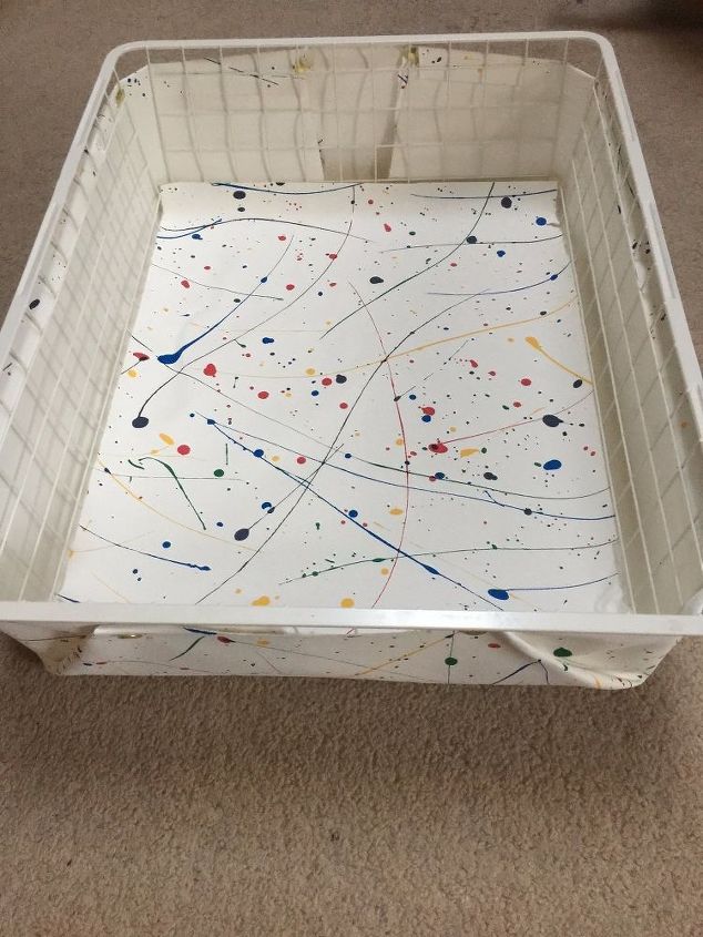 ikea basket drawer makeover